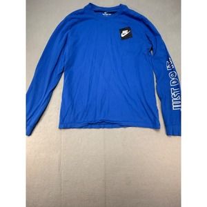 Nike The Nike Tee Long Sleeve‎ Just Do It Graphic T-Shirt - M